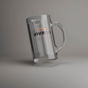 Kufle do piwa z nadrukiem logo Invena