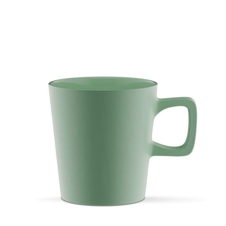 Stożkowy kubek Havana 300 ml, zielony mat