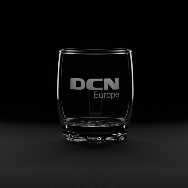 Szklanki do whiskey z logo DCN Europe